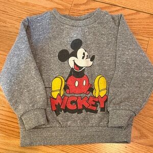 Mickey Mouse Gray Kids Sweatshirt
